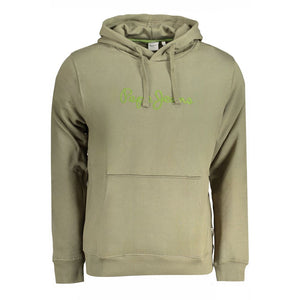 Pepe Jeans Grüner Bio-Baumwollpullover für Männer