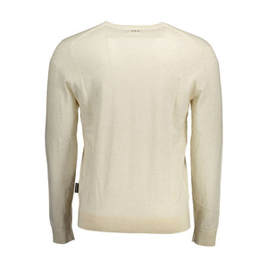 Napapijri Beiger Baumwoll-Pullover