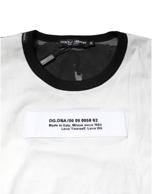 Dolce & Gabbana Multicolor Camouflage T-Shirt mit Rundhalsausschnitt