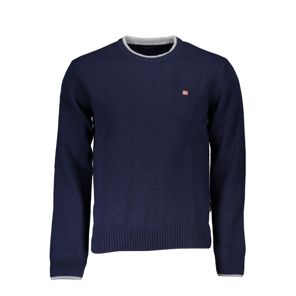 Napapijri Blauer Stoffpullover