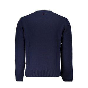 Napapijri Blauer Stoffpullover