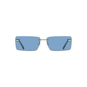 Calvin Klein Metall-Sonnenbrille in Blau