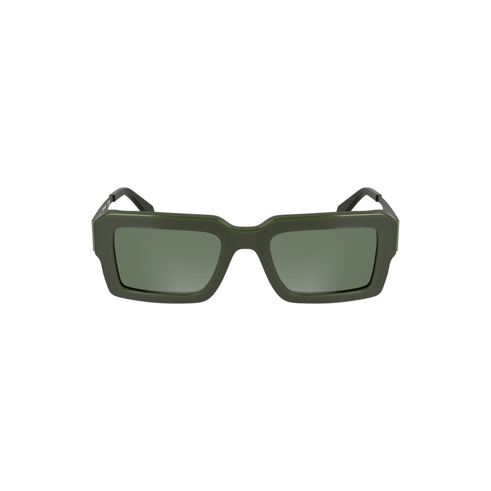Calvin Klein Sonnenbrille aus grünem Acetat