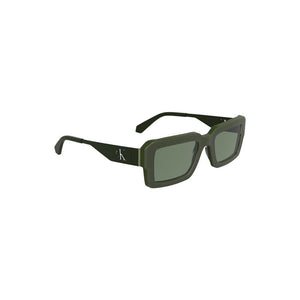 Calvin Klein Sonnenbrille aus grünem Acetat