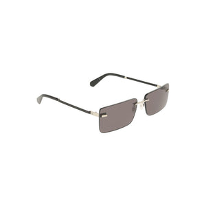 Calvin Klein Sonnenbrille mit schwarzem Metallrahmen