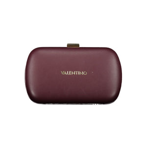 Mario Valentino Damenhandtasche aus rotem Polyurethan