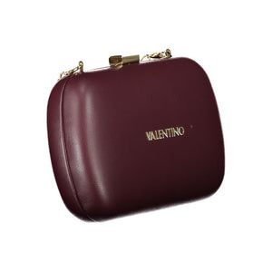 Mario Valentino Damenhandtasche aus rotem Polyurethan
