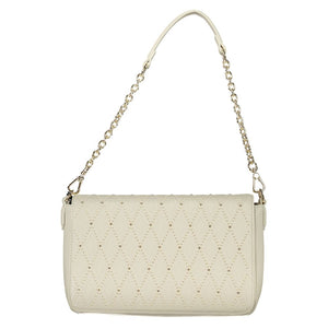 Mario Valentino Weiße Schultertasche aus Polyurethan für Damen
