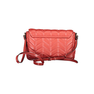 Mario Valentino Schultertasche aus Polyurethan in Rot