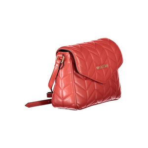 Mario Valentino Schultertasche aus Polyurethan in Rot