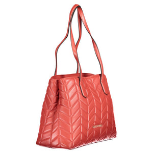Mario Valentino Damenhandtasche aus rotem Polyurethan
