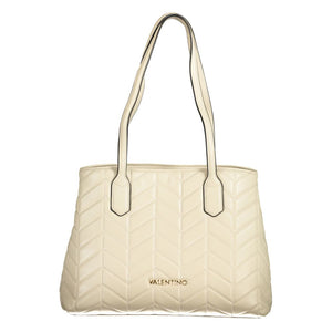Mario Valentino Beige Polyurethan Damentasche