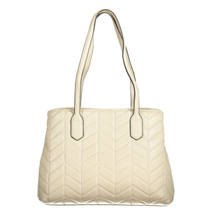 Mario Valentino Beige Polyurethan Damentasche