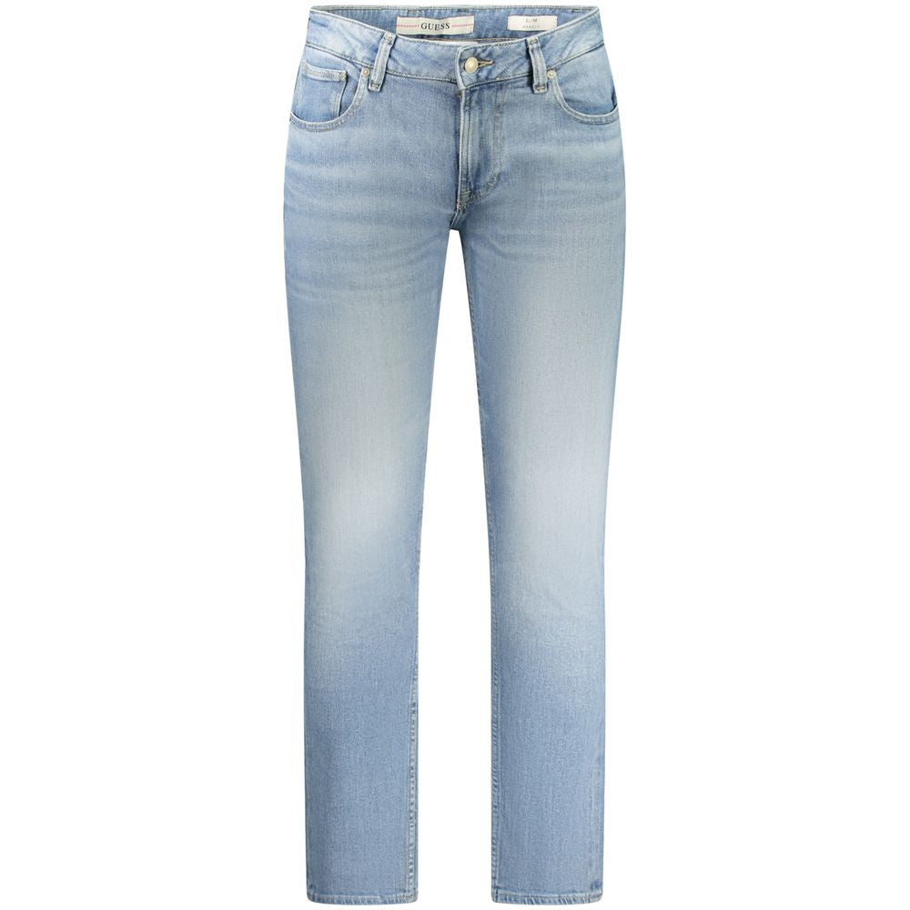 Guess Jeans Blaue Baumwoll-Jeans aus Denim
