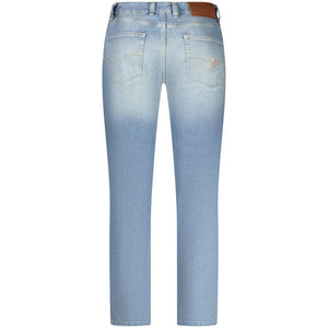 Guess Jeans Blaue Baumwoll-Jeans aus Denim