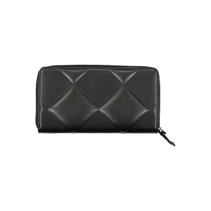 Calvin Klein Schwarzes Polyester Portemonnaie