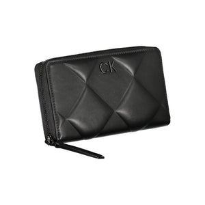 Calvin Klein Schwarzes Polyester Portemonnaie