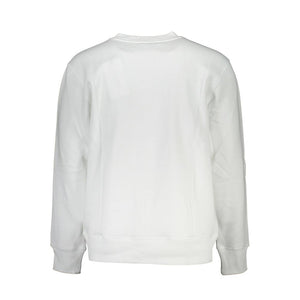 White Cotton Men's Sweatshirt