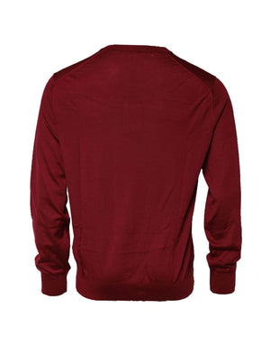 Dolce & Gabbana Braunes Kaschmir Sweatshirt mit Rundhalsausschnitt Pullover