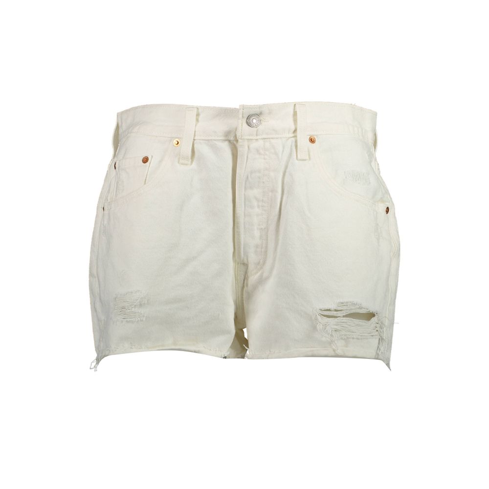 Levi's Weiße Baumwoll-Jeans aus Denim