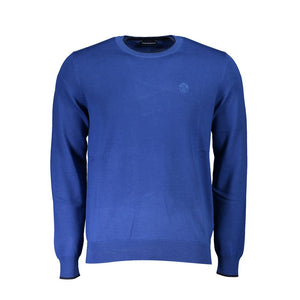 North Sails Blauer Baumwollpullover