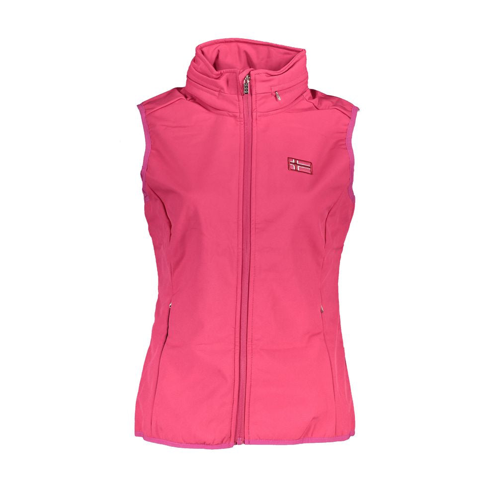 Scuola Nautica Damenjacke aus Pinkem Polyester