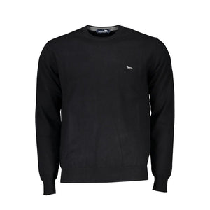 Harmont & Blaine Schwarzer Herrenpullover aus Baumwolle