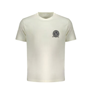 Wrangler Bianco Baumwoll-T-Shirt für Herren