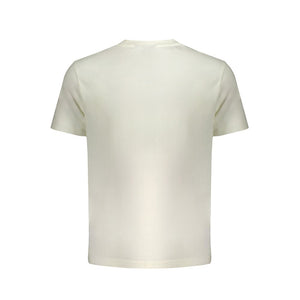 Wrangler Bianco Baumwoll-T-Shirt für Herren
