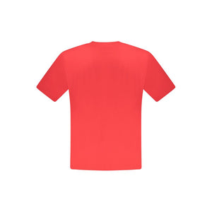 North Sails Rosso Baumwoll-T-Shirt für Herren