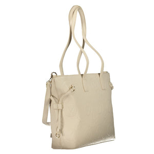 Mario Valentino Beige Polyurethan Damentasche