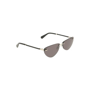 Black Metal Women Sunglass