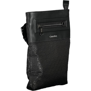 Calvin Klein Schwarze Polyester Handtasche