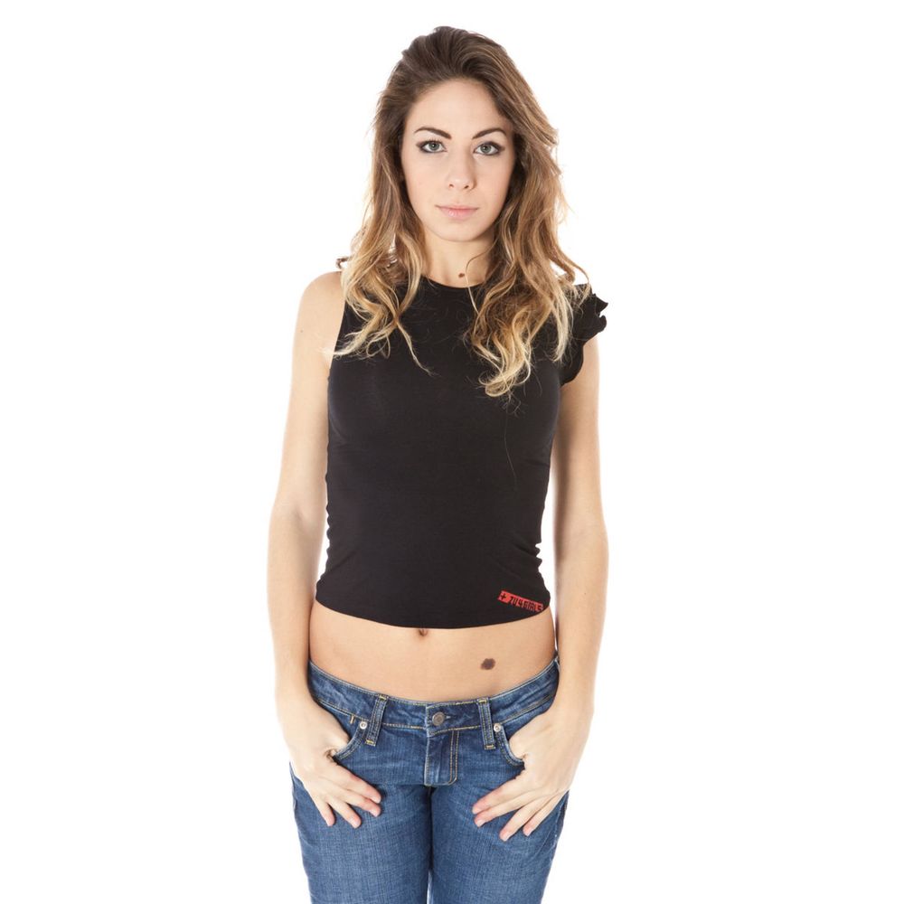 Zuelements Schwarzes Lycra-T-Shirt