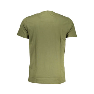 Cavalli Class Verde Baumwoll-T-Shirt für Herren