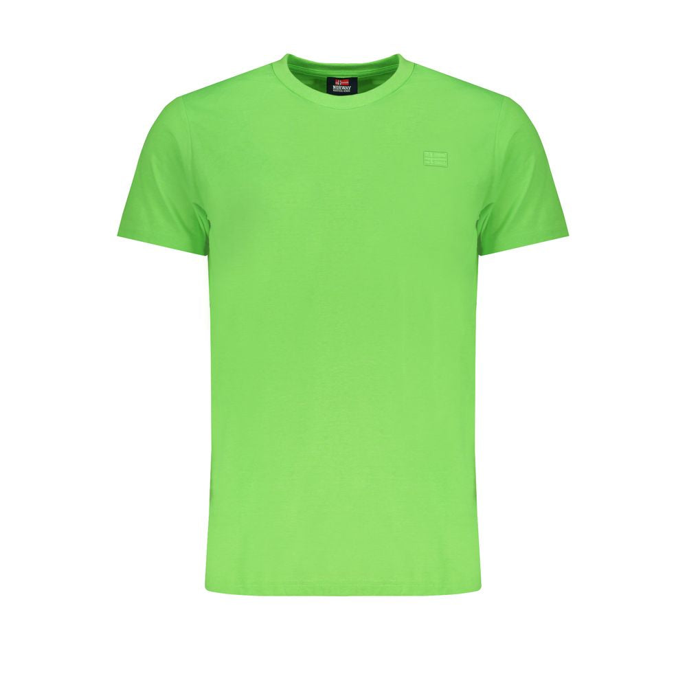 Norway 1963 Verde Baumwoll-T-Shirt für Herren