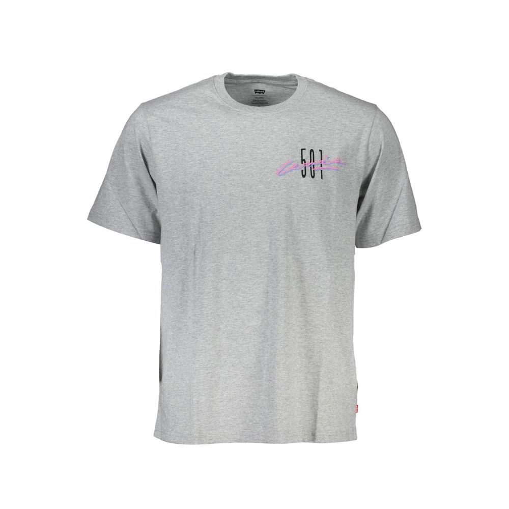 Levi's Grigio Baumwoll-T-Shirt für Herren