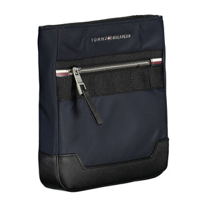 Tommy Hilfiger Blaue Polyester-Umhängetasche