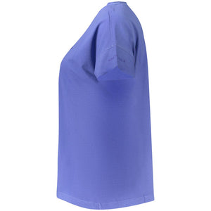 North Sails Blaues Baumwoll-T-Shirt für Damen