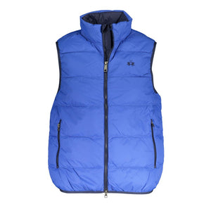 La Martina Ärmellose Polyamid-Jacke in Blau