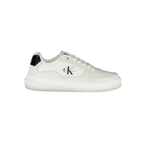Calvin Klein Weiße Leder-Sneaker für Damen