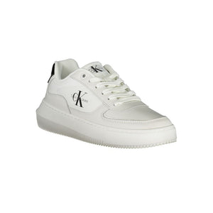 Calvin Klein Weiße Leder-Sneaker für Damen