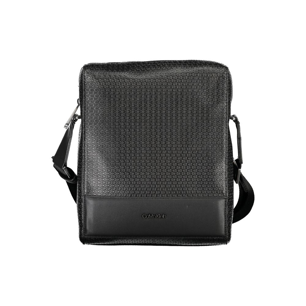 Calvin Klein Schwarzes Leder Portemonnaie