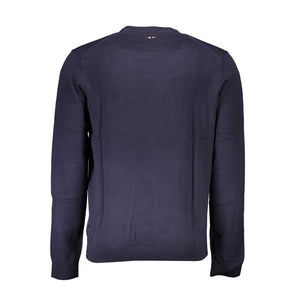 Napapijri Blauer Baumwollpullover für Herren