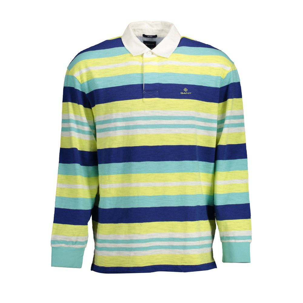 Gant Gelbes Baumwoll-Poloshirt für Herren