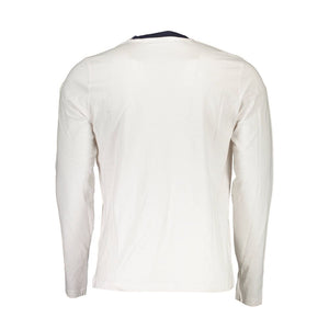 North Sails Weißes Baumwoll-T-Shirt für Herren
