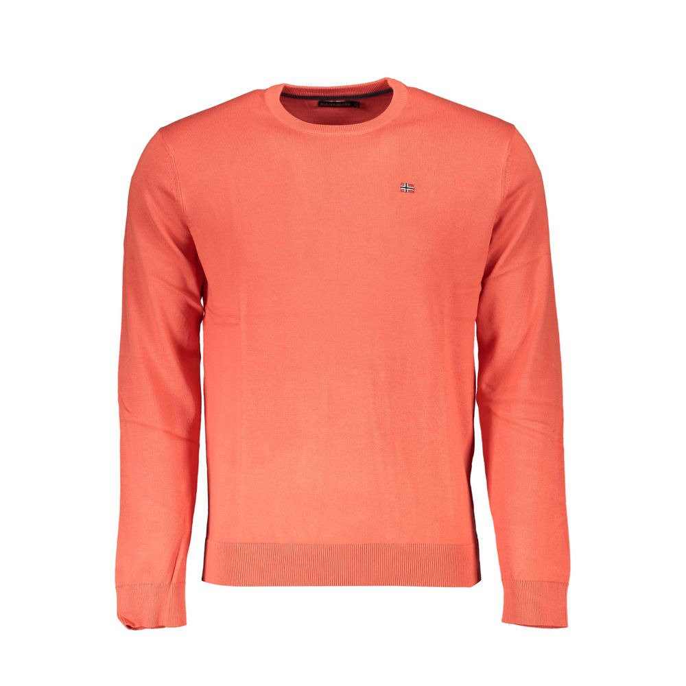 Napapijri Roter Baumwollpullover