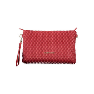 Mario Valentino Rote Damen-Handtasche aus Polyurethan