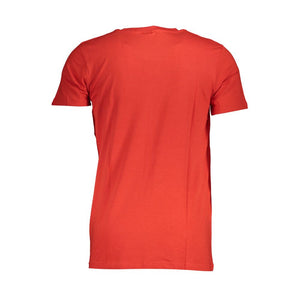 Norway 1963 Rotes Baumwoll-T-Shirt für Herren