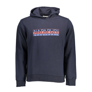 Napapijri Blaues Baumwoll-Sweatshirt für Herren
